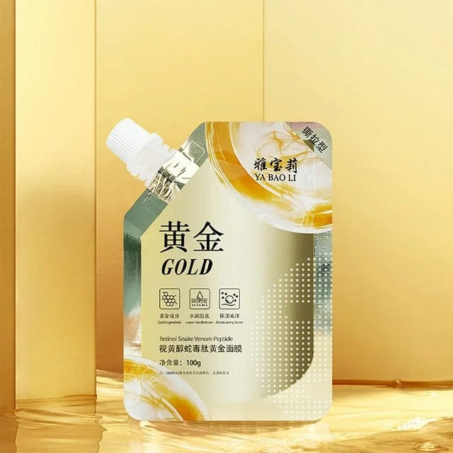 Retinol golden mask deep moisturizing  anti-aging lifting oil tear-off (Copy)